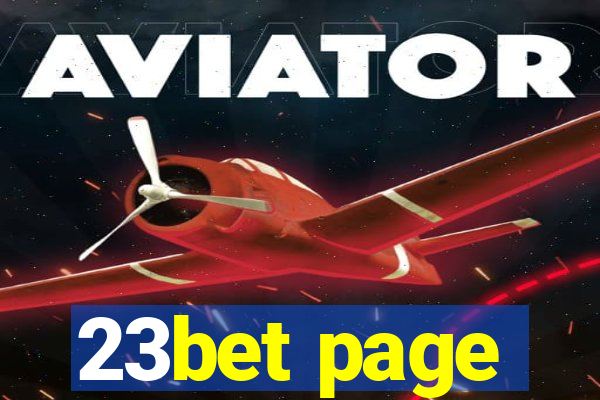 23bet page